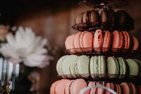 Macarons pièce montée